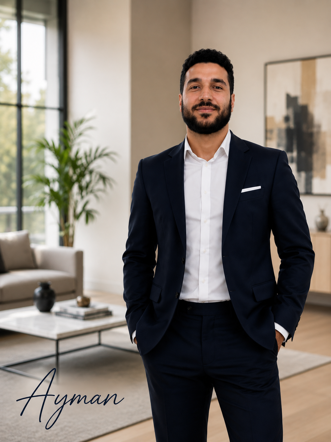 Ayman, Sales Manager for Egypt
